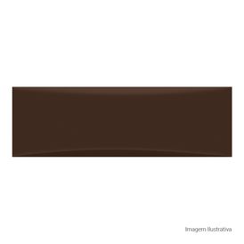 Azulejo Bella Vita Lux Brown - 8cmx25cm Bold