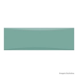 Porcelanato Monocromatico Lux 8x25cm Verde - Portinari Bella Vita Sgn Bold