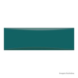 Porcelanato Monocromatico Lux 8x25cm Verde - Portinari Bella Vita Dgn Bold