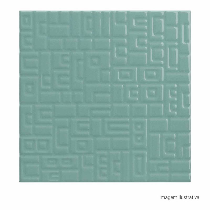 Azulejo-Allegro-LuxSoft-Green-20x20cm-Bold---Portinari---6060444A---Fundo-Branco-Produto-Principal-SKU-Quadrado-ou-Horizontal