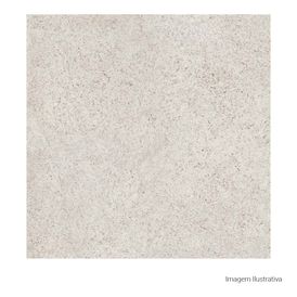 Porcelanato Pedra Hard 90x90cm Branco - Portinari Granite Wh Pietra Prime Retificado