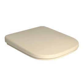 Assento Plástico com Slow Close para Bacias Quadra / Polo / Unic Creme