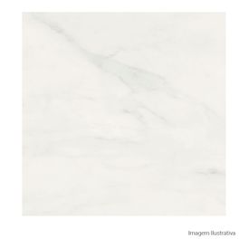 Porcelanato Marmorizado Natural 90x90cm Branco - Portinari Palazzo Covelano Nat Pietra Prime Retificado