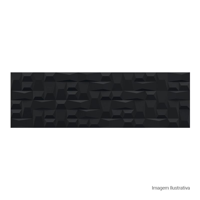 Azulejo-Sensorial-Matte-Forma-Black-33x100cm-Ret---Portinari---6060608A---Fundo-Branco-Produto-Principal-SKU-Quadrado-ou-Horizontal