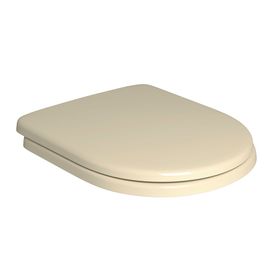 Assento Plástico com Slow Close Carrara/nuova/level  Creme