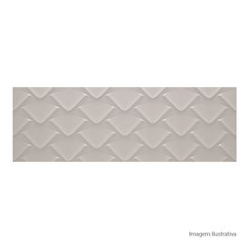 Porcelanato Monocromatico Matte 30x90cm Bege - Portinari Wall Color Kirigami Nude Retificado