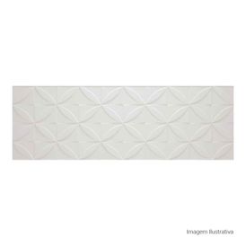 Porcelanato Monocromatico Matte 30x90cm Branco - Portinari Prisma Alvorada Retificado