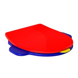 Assento Deca em Plástico para Bacias Kids Colorido