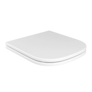 Assento Deca em Poliéster Slow Close com Microban para Bacias Quadra Polo Unic Branco