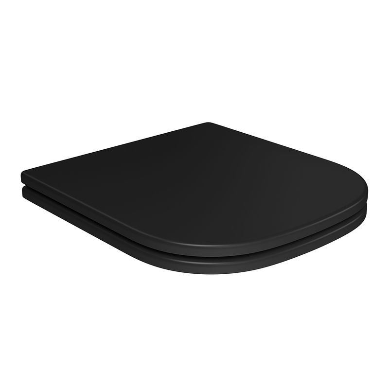 Assento-Deca-em-Poliester-Slow-Close-com-Microban-para-Bacias-Quadra-Polo-Unic-Ebano-Fosco---Deca---AP.217.94---Fundo-Branco-Produto-Principal-SKU-posicionada-na-diagonal-direita-ou-redondo-e-produto-fechado