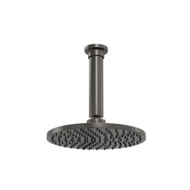 Chuveiro com Tubo de Teto Aquamax Dark Antracite
