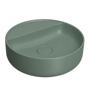 Cuba Redonda de Apoio 40cm com Deck Sálvia