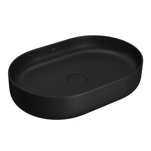 Cuba Oval de Apoio 60cm Ébano Fosco