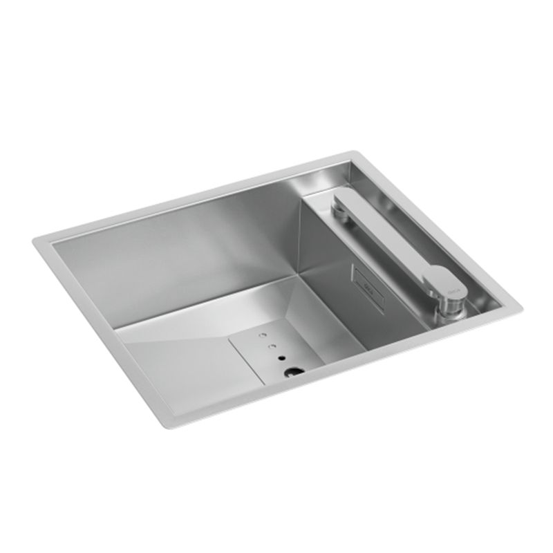 Cuba-de-Sobrepor-Deca-para-Cozinha-em-InoxSupra-Hide-Inox---Deca---CC.650.40.SUP.INX---Fundo-Branco-Produto-Principal-SKU-posicionada-na-diagonal-direita-ou-redondo-e-produto-fechado