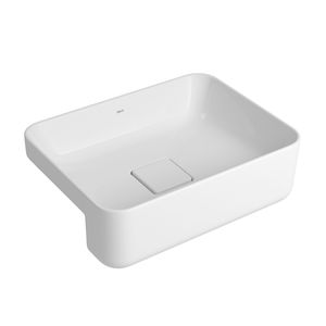 Cuba de Semiencaixe Deca Retangular 40cm Branco