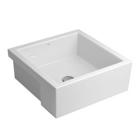 Cuba de Semiencaixe Deca Quadrada Branco