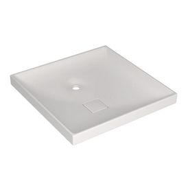 Cuba de Sobrepor com Mesa Quadrada Deca 52x52cm Stone Especial Arthur Casas