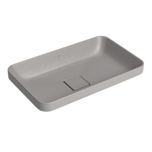 Cuba Retangular de Sobrepor 50cm Soft Antracite