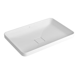 Cuba de Sobrepor Deca Retangular 60cm Branco