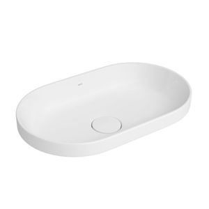 Cuba de Sobrepor Deca Oval 50cm Branco