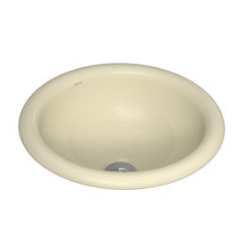 Cuba de Sobrepor Redonda Deca 31x31cm Creme Linha L