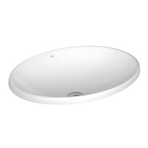 Cuba de Sobrepor Deca Oval Branco