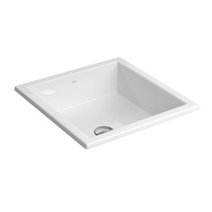 Cuba de Sobrepor Deca Quadrada Branco
