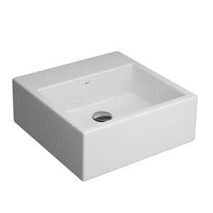 Cuba Suspensa Deca com Mesa Quadrada 410mm Nw Branco Gelo