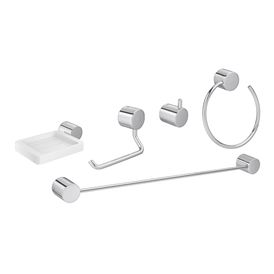 Kit de Acessórios Deca com 5 Peças Flex Cromado