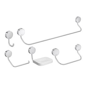 Kit de Acessórios Deca com 5 Peças Net Cromado