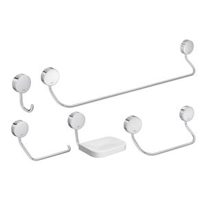 Kit de Acessórios Deca com 5 Peças Net Cromado