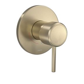 Acabamento-para-Monocomando-Deca-de-Chuveiro-Redondo-You-Summer-Gold---Deca---4993.SM104.CHU.MT---Fundo-Branco-Produto-Principal-SKU-posicionada-na-diagonal-direita-ou-redondo-e-produto-fechado