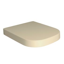 Assento Termofixo com Slow Close e Easy Clean para Bacias Piano / Quadra Creme