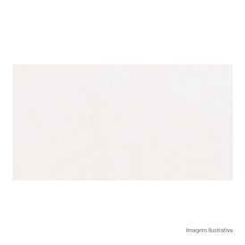 Porcelanato Acetinado Cimentício 30x60cm Branco - Portinari Loft Wh Esmaltado Bold