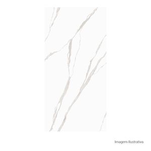 Porcelanato Apollo Polido Statuario White - 120cmx240cm Ret