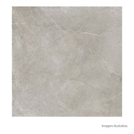 Porcelanato Pedra Hard 90x90cm Cinza - Portinari Cement Stone Gr Esmaltado Retificado