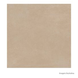 Porcelanato Cimentício Hard 120x120cm Marrom - Portinari Citta No Esmaltado Retificado