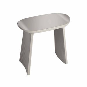 Banqueta Grande Deca Senses - Amêndoa