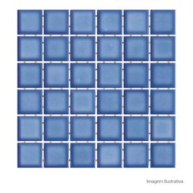 Porcelanato 5X5cm Lux Bold Creare Azul