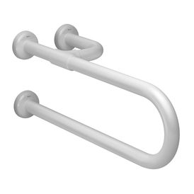 Barra de Apoio Deca Lateral Fixa Esquerda 60cm Conforto Branco