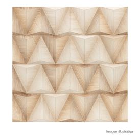 Porcelanato Amadeirado Natural 60x60cm Bege - Portinari Nordic Decor Be Mix Nat Esmaltado Retificado