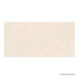 Porcelanato Marmorizado Natural 60x120cm Bege - Portinari Opera Sbe Nat Esmaltado Retificado