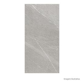 Porcelanato Pedra Hard 60x120cm Cinza - Portinari Oslo Gr Esmaltado Retificado