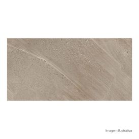 Porcelanato 60X120cm Acetinado Ret Pietra Serena Hd Marrom