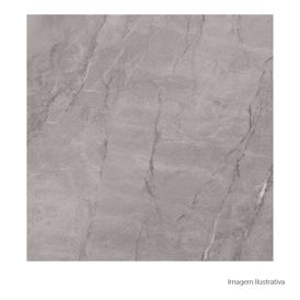 Porcelanato Pietra Di Savoie Polido Gray - 100cmx100cm Ret
