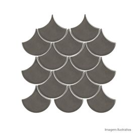 Porcelanato Monocromatico Lux 25,9x27,3cm Cinza - Portinari Mc Ritmos Dgr Esmaltado Bold