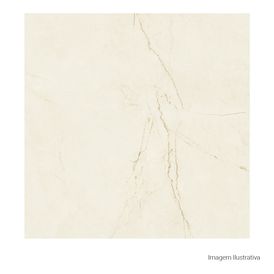 Porcelanato Polido Marmorizado 90x90cm Branco - Portinari Sicilia Ofw Pol Retificado