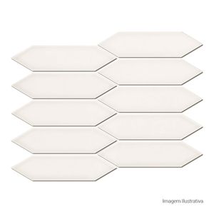 Porcelanato Mc Six Wh 25,7 x 31,3cm Bold