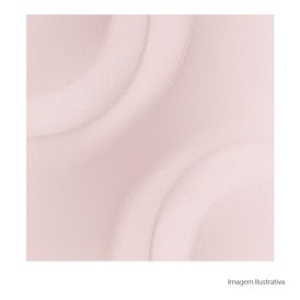 Porcelanato Decorado Matte/lux 20x20cm Rosa - Portinari Space Move Spk Mlx Esmaltado Retificado