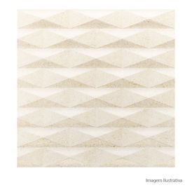 Porcelanato Pedra Matte 60x60cm Bege - Portinari Tivoli Decor Sbe Esmaltado Retificado